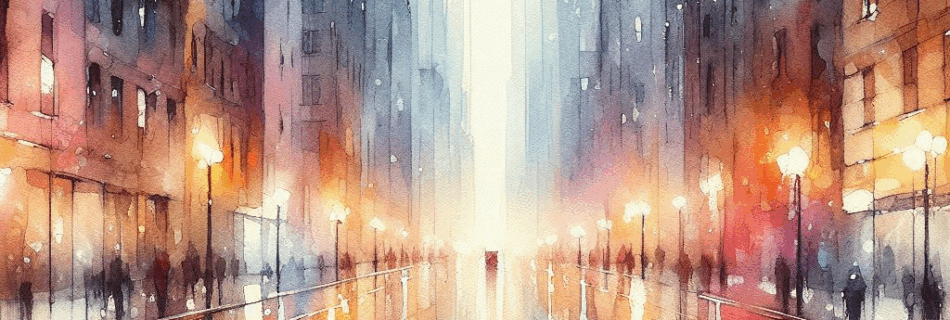 Rainy City Streets