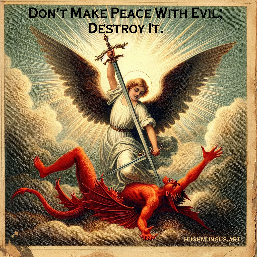 Don’t Make Peace With Evil